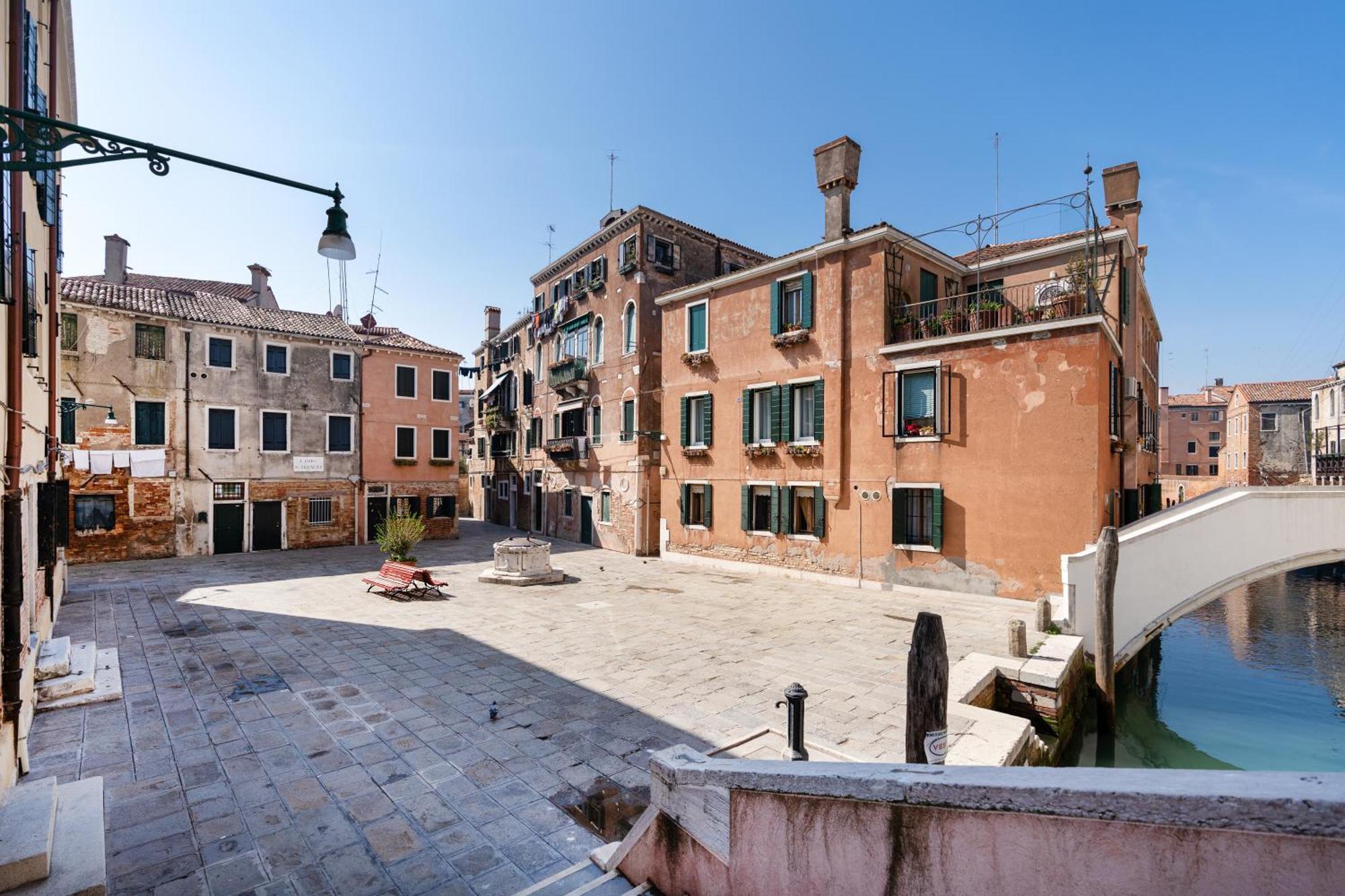 Elegante E Luminoso, Spazio Esterno Privato Venecia Exterior foto
