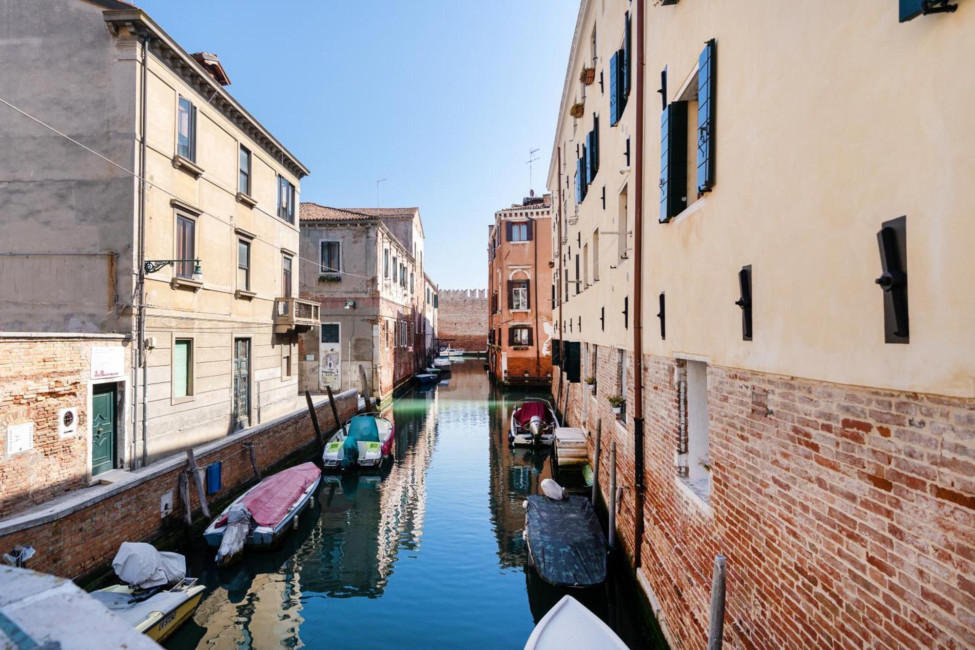 Elegante E Luminoso, Spazio Esterno Privato Venecia Exterior foto