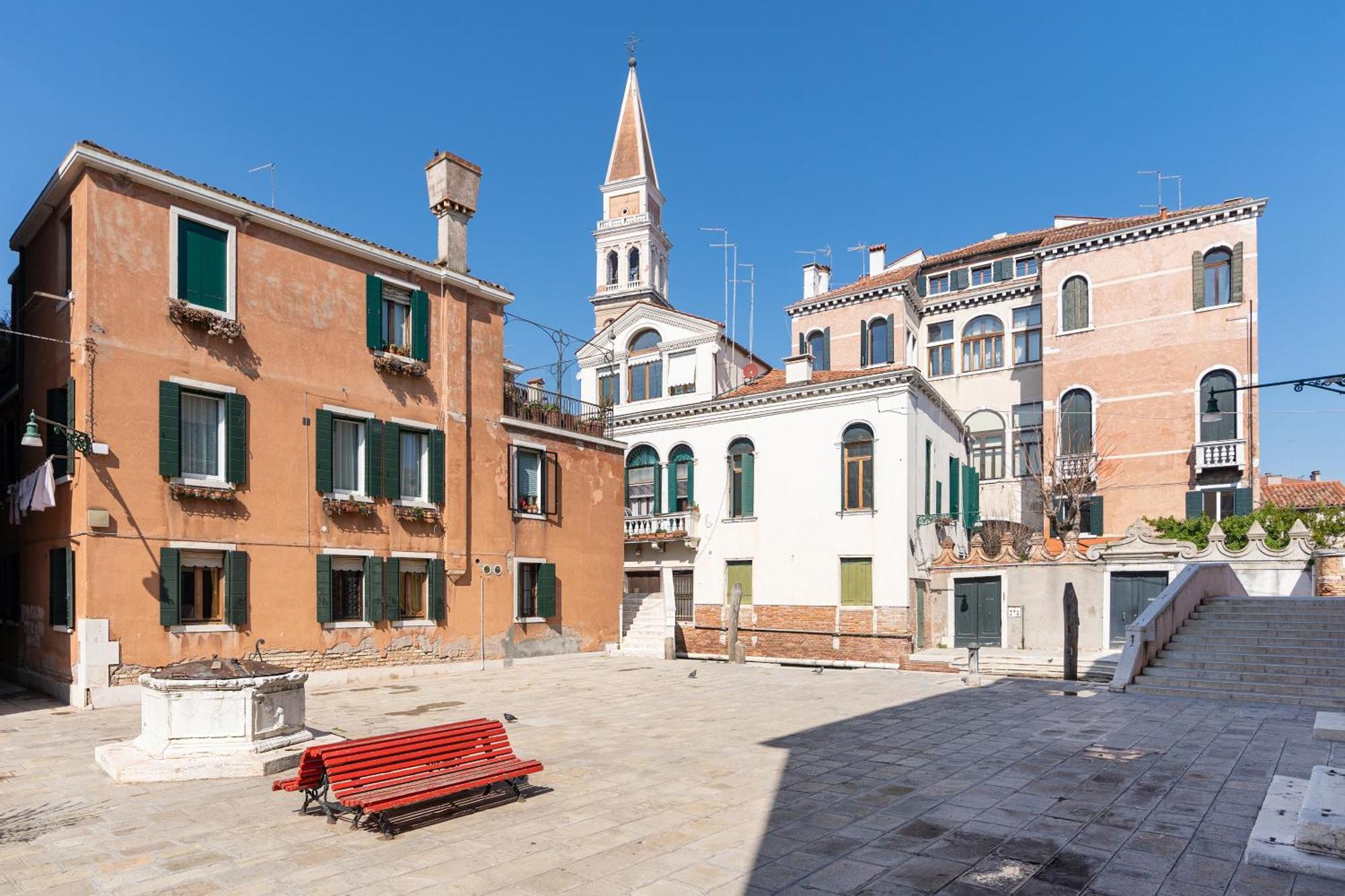 Elegante E Luminoso, Spazio Esterno Privato Venecia Exterior foto